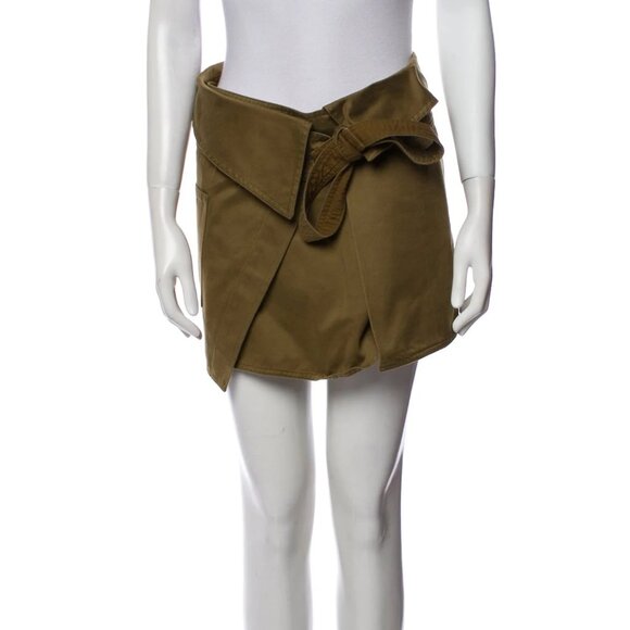 Isabel Marant Dresses & Skirts - Isabel Marant Olive Green Mini Skirt (US 6)